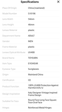 Premium Metal Acetate design Sunglass_img_12