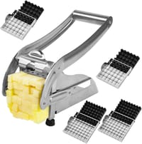 Stainless Steel Manual French Fry Cutter – Potato & Vegetable Slicer_img_3
