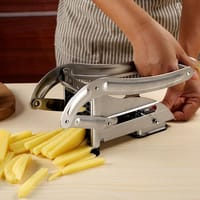 Stainless Steel Manual French Fry Cutter – Potato & Vegetable Slicer_img_4