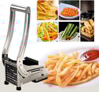 Stainless Steel Manual French Fry Cutter – Potato & Vegetable Slicer_img_5