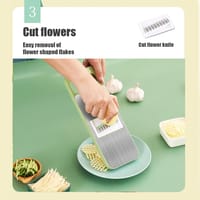 5-in-1 Multifunctional Vegetable Cutter & Slicer – Stainless Steel Blades_img_4