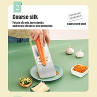 5-in-1 Multifunctional Vegetable Cutter & Slicer – Stainless Steel Blades_img_3