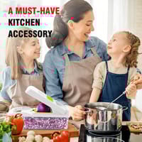 Nicer Dicer 15-in-1 Multifunctional Vegetable & Fruit Chopper with Stainless Steel Blades_img_7