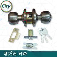 প্রিমিয়াম গুণমানের রাউন্ড লক অ্যান্টিক ব্রাশ রঙের নতুন মডেলের রাউন্ড লক সর্বজনীন কাঠের দরজার লক_img_5