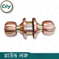 প্রিমিয়াম গুণমানের রাউন্ড লক রোজ গোল্ড রঙের নতুন মডেলের রাউন্ড লক সর্বজনীন কাঠের দরজার লক_img_3