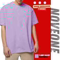 Pale Purple - Drop Shoulder T-shirt for Men_img_0
