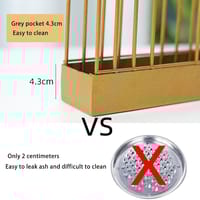 Golden Mosquito Coil Holder with Hanging Ring_img_3