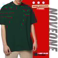 Peat Green - Drop Shoulder T-shirt for Men_img_0