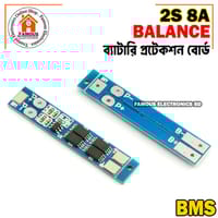 2S 7.4V-8.4V 8A 18650 Li-ion Battery Protection Board BMS PCM HX-2S-01_img_4