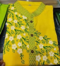 Cotton with screen print panjabi_img_0