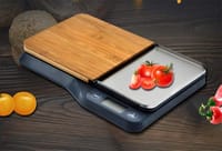 Camry Digital Kitchen Scale with Bamboo Cutting Board_img_1