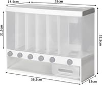 6-in-1 Grain & Cereal Dispenser – Large Capacity, One-Click Rice & Grain Storage_img_6