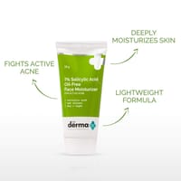 The Derma Co 1% Salicylic Acid Oil-Free Moisturizer - 50g_img_2
