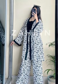 Tribal printed Kimono Set_img_3