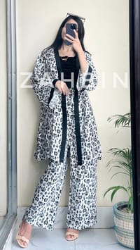 Tribal printed Kimono Set_img_4