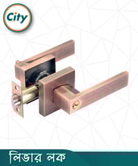 আধুনিক দরজার হ্যান্ডল লক সহ এক সাইড চাবি এক সাইড নব ডোর লক অ্যান্টিক দরজার লক Door Lock_img_0