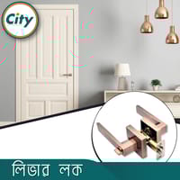 আধুনিক দরজার হ্যান্ডল লক সহ এক সাইড চাবি এক সাইড নব ডোর লক অ্যান্টিক দরজার লক Door Lock_img_6