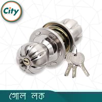 উচ্চ সুরক্ষা রাউন্ড লক কামরাঙ্গা মডেল সর্বজনীন কাঠের ডোর লক সিলভার রঙের দরজার লক_img_1