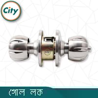 উচ্চ সুরক্ষা রাউন্ড লক কামরাঙ্গা মডেল সর্বজনীন কাঠের ডোর লক সিলভার রঙের দরজার লক_img_3