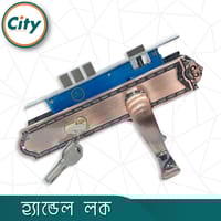 উচ্চ সুরক্ষা স্ট্যান্ডার্ড সাইজের ডোর লক প্রধান দরজার লক অ্যান্টিক রঙের হ্যান্ডেল লক Door Lock_img_2