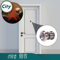 ১ পিস প্রিমিয়াম কুয়ালিটি ডোর ভিউয়ার পিপহোল প্রধান দরজার জন্য 180 ° প্রশস্ত কোণ স্পষ্ট ভিউ তাইওান ডোর ভিউ_img_4