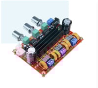 TPA3116 Amplifier Circuit 50Wx2+100W 2.1 Channel Digital Audio Amplifier TPA3116 D2 Subwoofer Amplifier Circuit For Speaker Power DC 12-24V Home Entertainment Receivers & Amplifiers_img_0