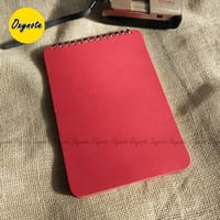 OXYNOTE A5 Size Premium Blank Cover Notebook - Red_img_1