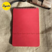 OXYNOTE A5 Size Premium Blank Cover Notebook - Red_img_2