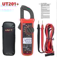 UNI-T UT201+ UT-201+DMM AC DC Digital Clamp Meter Auto Range Ture RMS Handheld Clamp Digital Multimeter Tester Volt Ohm Meter_img_0
