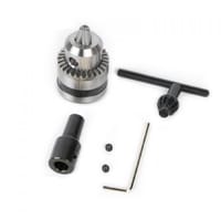 Electric Drill Chucks 0.6-6mm Mount B10 Fit For 5mm 775 Motor Shaft Connecting Rod Mini Drill Chuck 775 Double Ball Bearing Motor DIY Drill Machine Power Tool 0.6-6mm 5mm B10 Mount Drill Chuck_img_0