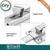 ১ পিস ছোট স্টেইনলেস স্টীল ছিটকানি টাওয়ার বোল্ট বাসা অফিস আসবাবপত্র ক্যাবিনেট দরজার জন্য_img_6