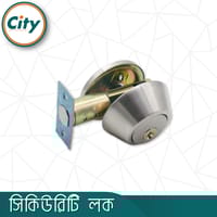 সিকিউরিটি লক ওয়ান সাইড কী ওয়ান সাইড নব সিস্টেম সিঙ্গল সিলিন্ডার ডেডবোল্ট লক দরজার লক এস এস কালার ডোর লক_img_2