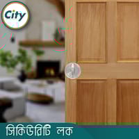 সিকিউরিটি লক ওয়ান সাইড কী ওয়ান সাইড নব সিস্টেম সিঙ্গল সিলিন্ডার ডেডবোল্ট লক দরজার লক এস এস কালার ডোর লক_img_4