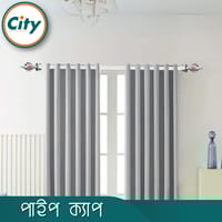 ১ জোড়া (২ পিস) সিপি পালিশ করা ক্রিস্টাল মিনার পর্দার পাইপ কভার পাইপ ক্যাপ ১ ইঞ্চি পাইপের জন্য পর্দা সজ্জা মিনার_img_6