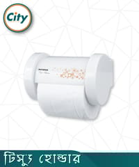 টিস্যু হোল্ডার সাদা রঙের দেয়ালের মাউন্ট টয়লেট টিস্যু পেপার হোল্ডার_img_0