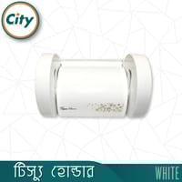 টিস্যু হোল্ডার সাদা রঙের দেয়ালের মাউন্ট টয়লেট টিস্যু পেপার হোল্ডার_img_2