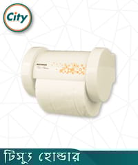 টিস্যু হোল্ডার অফ হোয়াইট কালার ওয়াল মাউন্ট টয়লেট টিস্যু পেপার হোল্ডার_img_0
