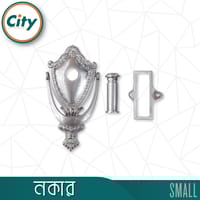 ফ্যাশনেবল ডোর নকার ছোট ভিউয়ার সহ নাম হোল্ডার সহ রূপালী_img_2