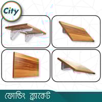 ১ সেট (২ পিস) শেল্ফ ব্রাকেট ওয়াল মাউন্ট করা ব্র্যাকেট অ্যাডজাস্টেবল টেবিল সাপোর্ট ৯০ ডিগ্রি ফোল্ডিং ওয়াল শেল্ফ সাদা বিভিন্ন সাইজের_img_3