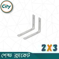 ২ পিস স্টেইনলেস স্টিল কর্নার ব্র্যাকেট ওয়াল শেল্ফ ব্রাকেট এল আকৃতির বন্ধনী বিভিন্ন সাইজের_img_4