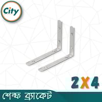 ২ পিস স্টেইনলেস স্টিল কর্নার ব্র্যাকেট ওয়াল শেল্ফ ব্রাকেট এল আকৃতির বন্ধনী বিভিন্ন সাইজের_img_6