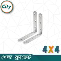 ২ পিস স্টেইনলেস স্টিল কর্নার ব্র্যাকেট ওয়াল শেল্ফ ব্রাকেট এল আকৃতির বন্ধনী বিভিন্ন সাইজের_img_9
