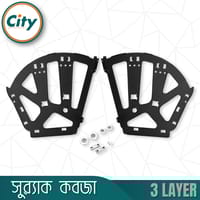 ১ জোড়া (২ পিস) ট্রিপল জুতার র‍্যাক তৈরীর কবজা ৩ স্তরের জুতা ক্যাবিনেট ফ্লিপ ফ্রেম র‍্যাক কবজা_img_3