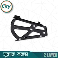 ১ জোড়া (২ পিস) ডাবল জুতার র‍্যাক তৈরীর কবজা ২ স্তরের জুতা ক্যাবিনেট ফ্লিপ ফ্রেম র‍্যাক কবজা_img_4