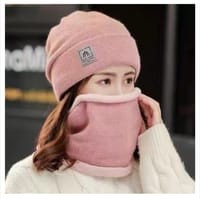 unisex Winter Knitted Beanie+Scarf Sets  (M-014)_img_2