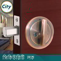 সিকিউরিটি লক ওয়ান সাইড কী ওয়ান সাইড নব সিস্টেম ডেডবোল্ট ডোর লক অ্যান্টিক কালার দরজার লক_img_3
