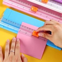 A4 Paper Cutter Trimmer Lightweight Paper Cutting Machine Random color 1pcs_img_1