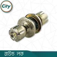 প্রিমিয়াম মানের রাউন্ড লক উচ্চ সুরক্ষার রাউন্ড লক ডোর লক অ্যান্টিক ব্রাশ রঙের দরজার লক_img_2