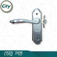 চাবিহীন লক টয়লেট ডোর লক বাথরুমের ডোর লক একক জিহ্বা হ্যান্ডেল লক সর্বজনীন ধরণের দরজার লক Door Lock_img_4