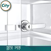 স্লাইডিং গ্লাস ডোর লক ডিসপ্লে শোকেস লক সাথে ক্রোম ফিনিশ সিকিউরিটি গ্লাস কেস লক ১ পিস_img_4